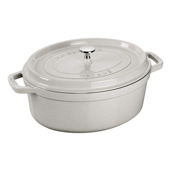 La Cocotte oval gryte 29 cm 4,2L hvit