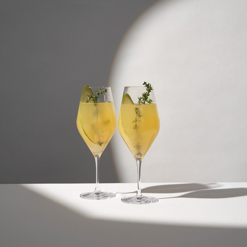 New York champagneglass 35 cl 2 stk