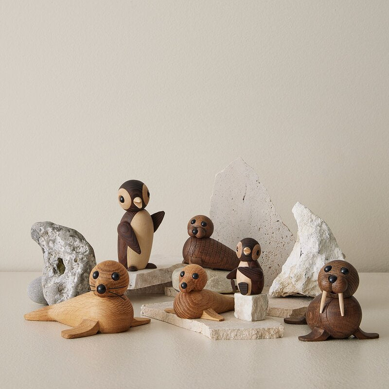 Frost trefigur pingvin 12,5 cm