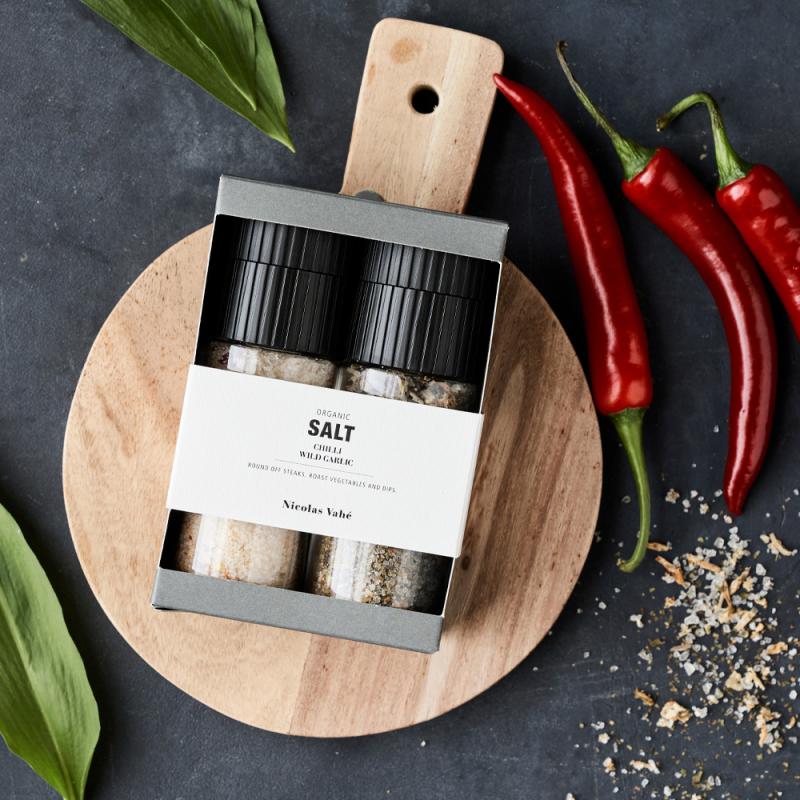 Gaveeske organisk chilli salt wild garlic