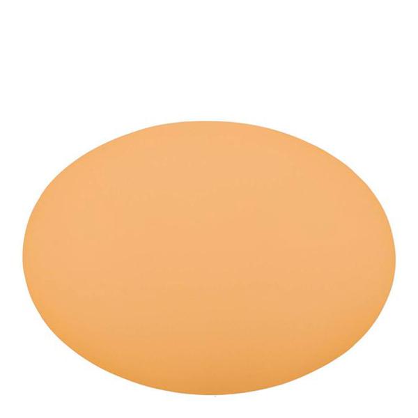 Togo dekkebrikke oval 47 cm okergul