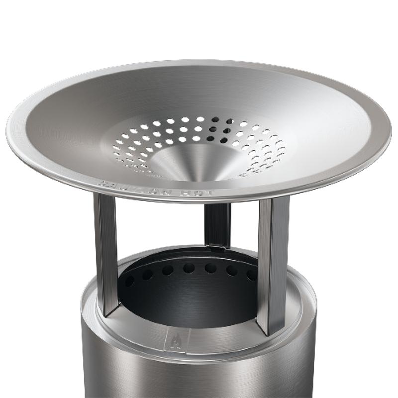 Mesa xl varmespreder silver