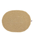 Bordbrikke oval 35x45 cm strå