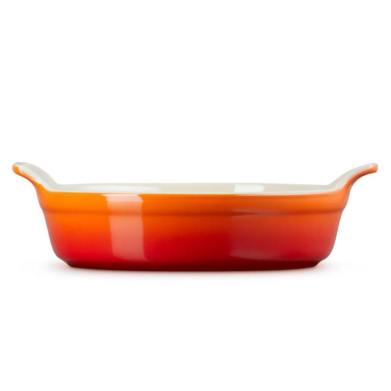 Heritage ildfast form rund 24 cm volcanic