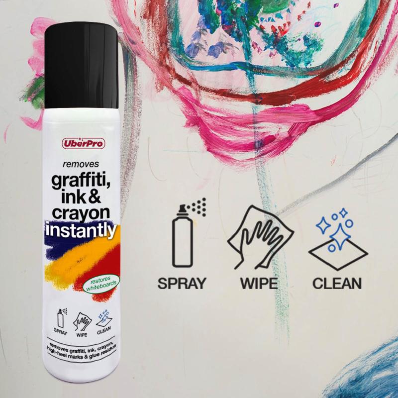 Grafitti, ink & crayon flekkfjerner grafitti, blekk og fargestifter 100 ml