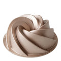 Bakeform bundtform swirl 24x9 cm rose gold