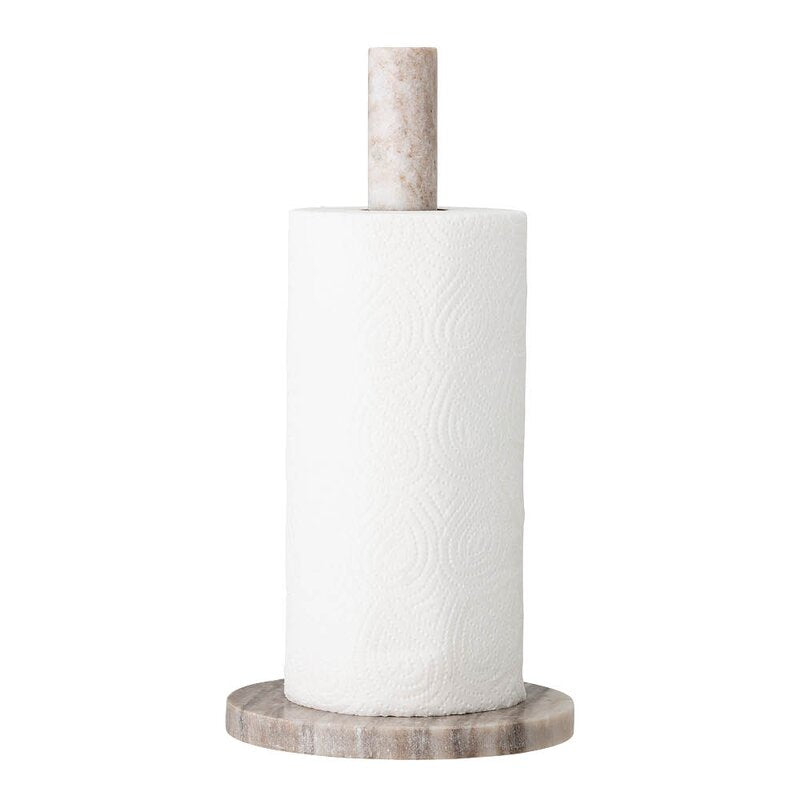 Emy kjøkkenrullholder 30 cm marmor natur