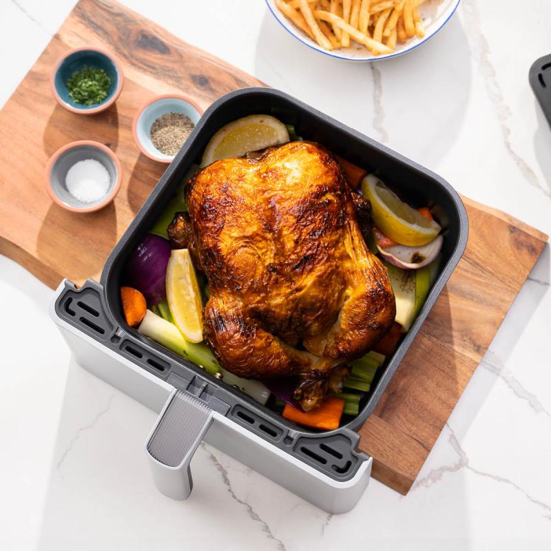Dual Blaze airfryer 6,4L/2,5 kg lys grå