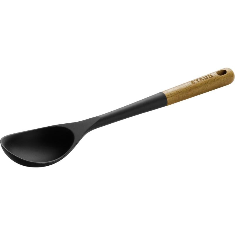 Gadgets serveringsskje 31 cm silikon/akasie