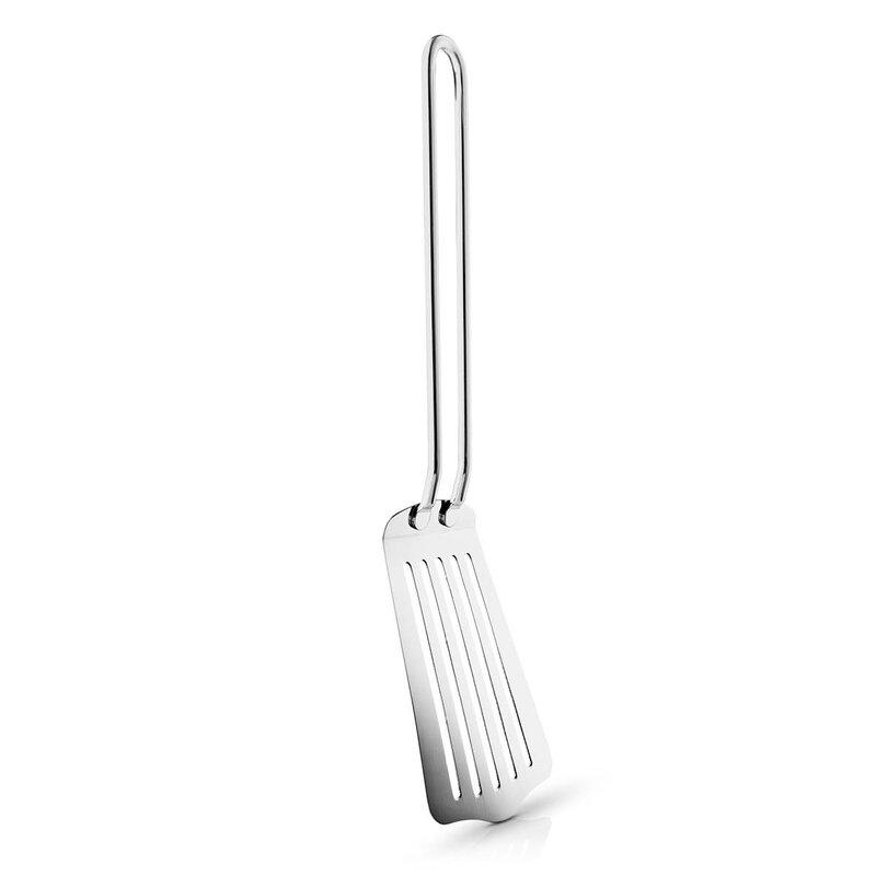 Stekespade 28 cm børstet stål
