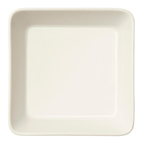 Teema miniasjett 12x12 cm hvit