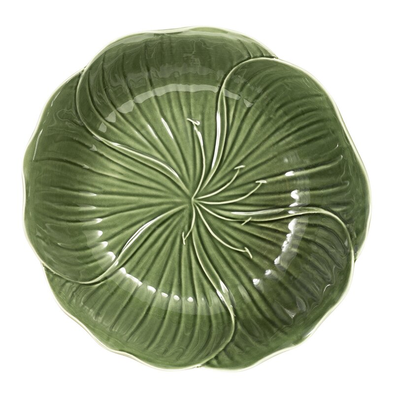 Flora salatskål 29 cm grønn
