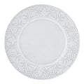Rua Nova tallerken flat 28 cm antikkhvit