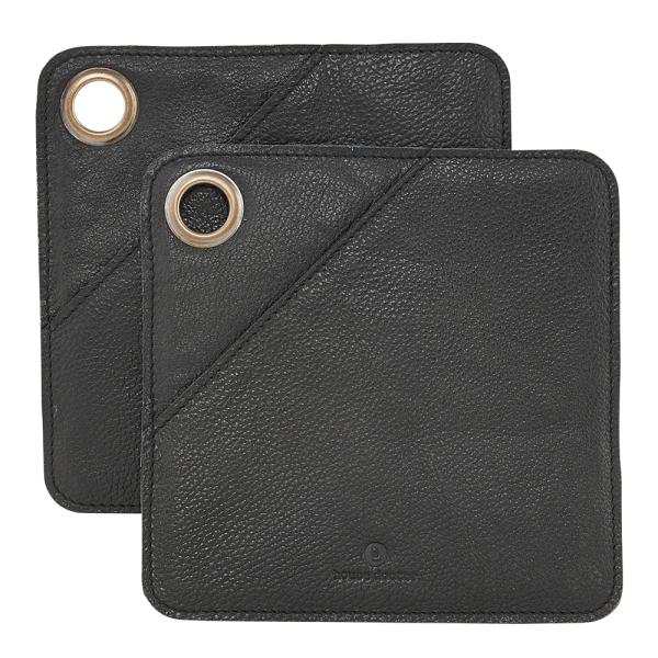 Square gryteklut 20,5 cm 2 stk svart