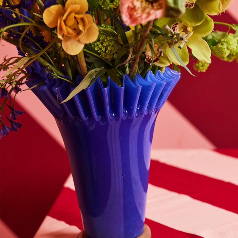 Lori vase 28 cm blå