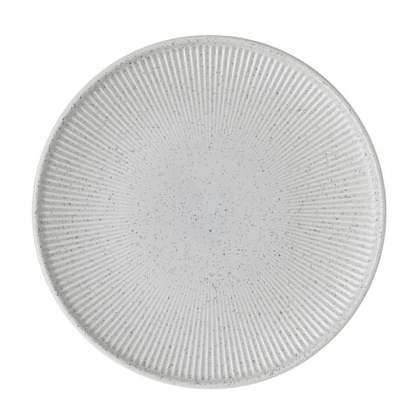 Clay tallerken 22 cm rock
