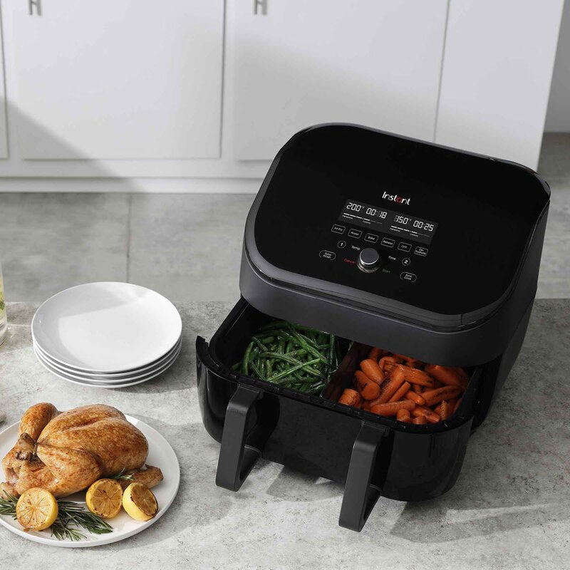 Vortex VersaZone Dobbel airfryer 8,5L svart