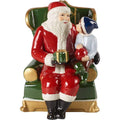 Christmas Toy's julenisse i lenestol 15 cm