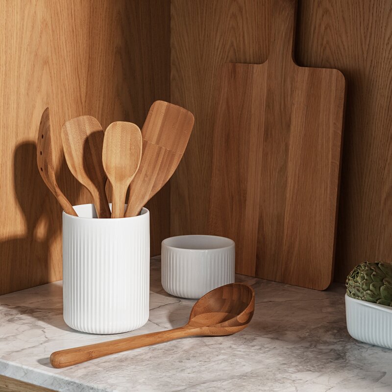 Nordic Kitchen serveringsskje 29 cm bambus