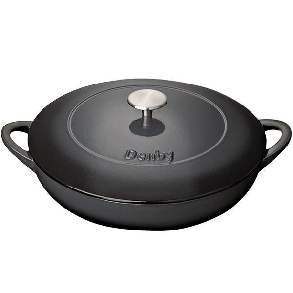 Halo støpejernsgryte 30 cm svart