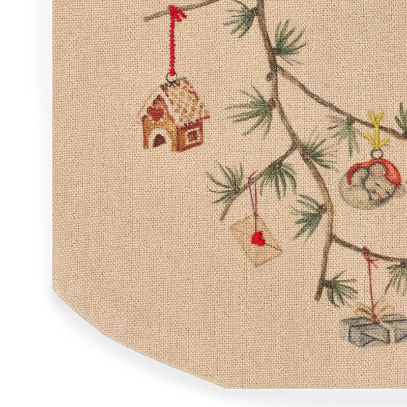 Hammershøi Christmas julesokk 46 cm sand
