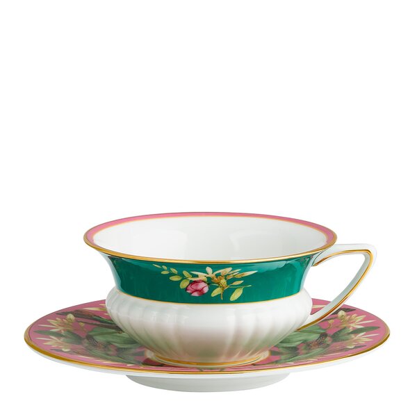 Wonderlust tekopp & asjett pink lotus