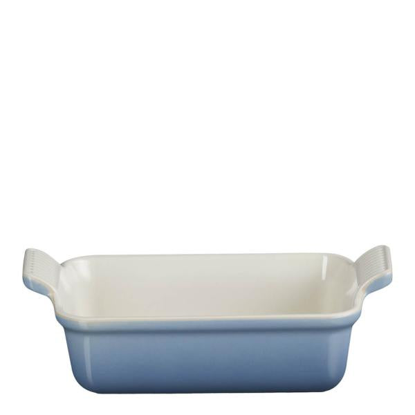 Heritage rektangulært fat 19x24 cm chambray