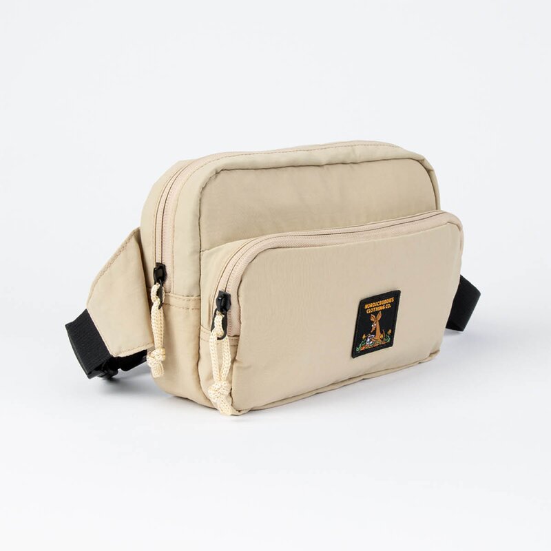 Mummi retro mageveske 25x15 cm Sniff beige