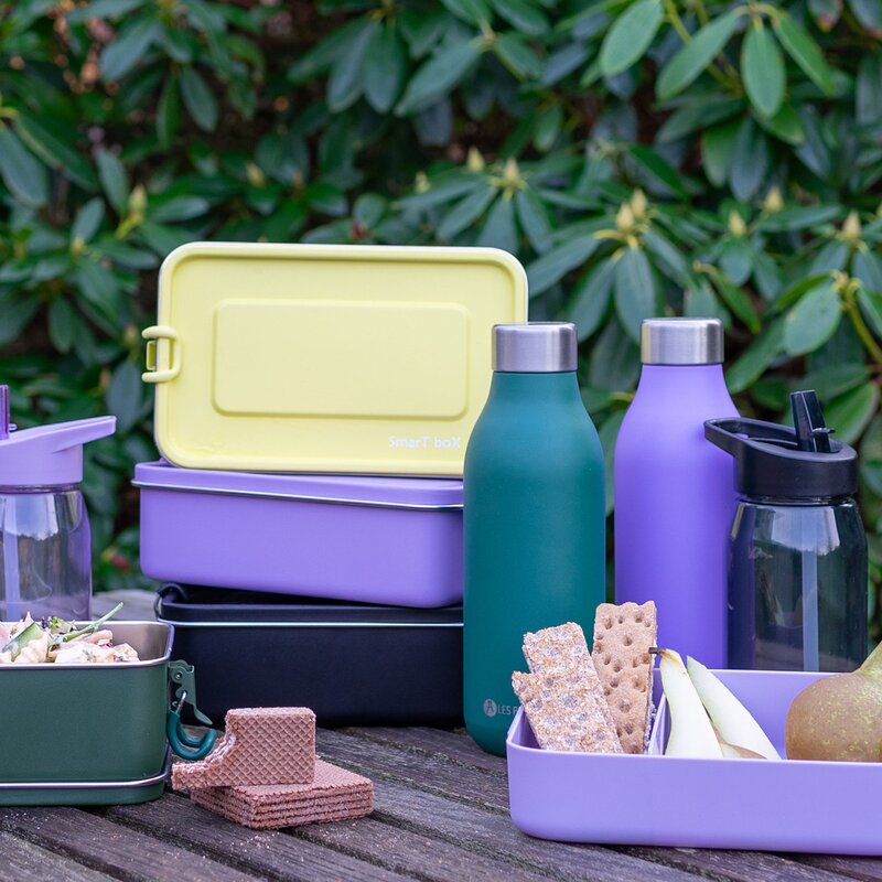 Smart box matboks 0,9L lilla