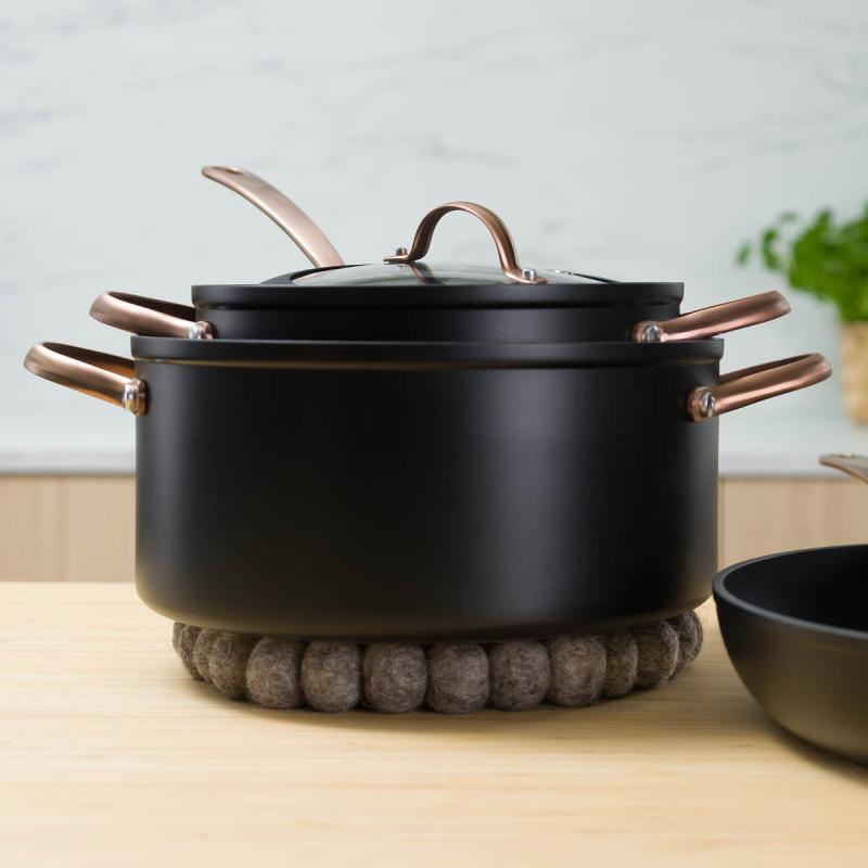 Black Copper gryte 4,5L keramisk