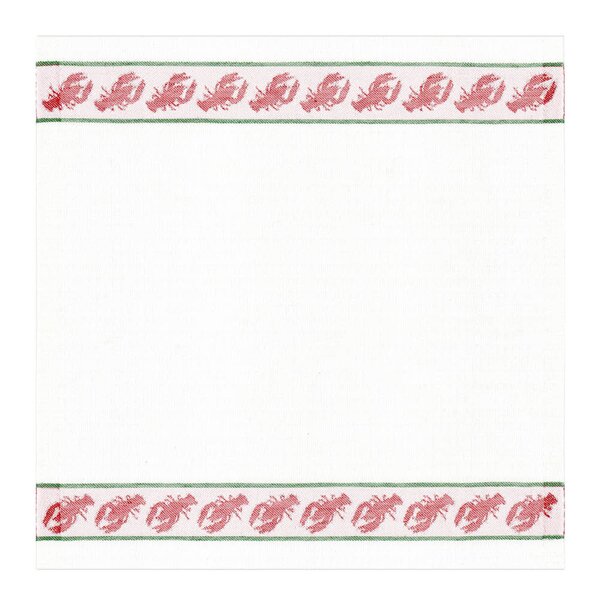 Kräftband serviett 35x35 cm rød