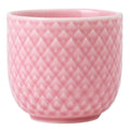 Rhombe Color eggeglass 5 cm rosa