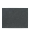 Square Hippo spisebrikke  L 35x45 cm svart-antrasitt