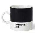 PANTONE espressokopp med hank 12 cl svart