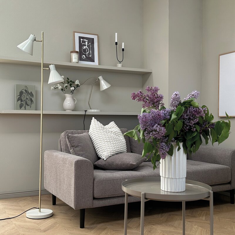 Sleep gulvlampe 165 cm kit-white