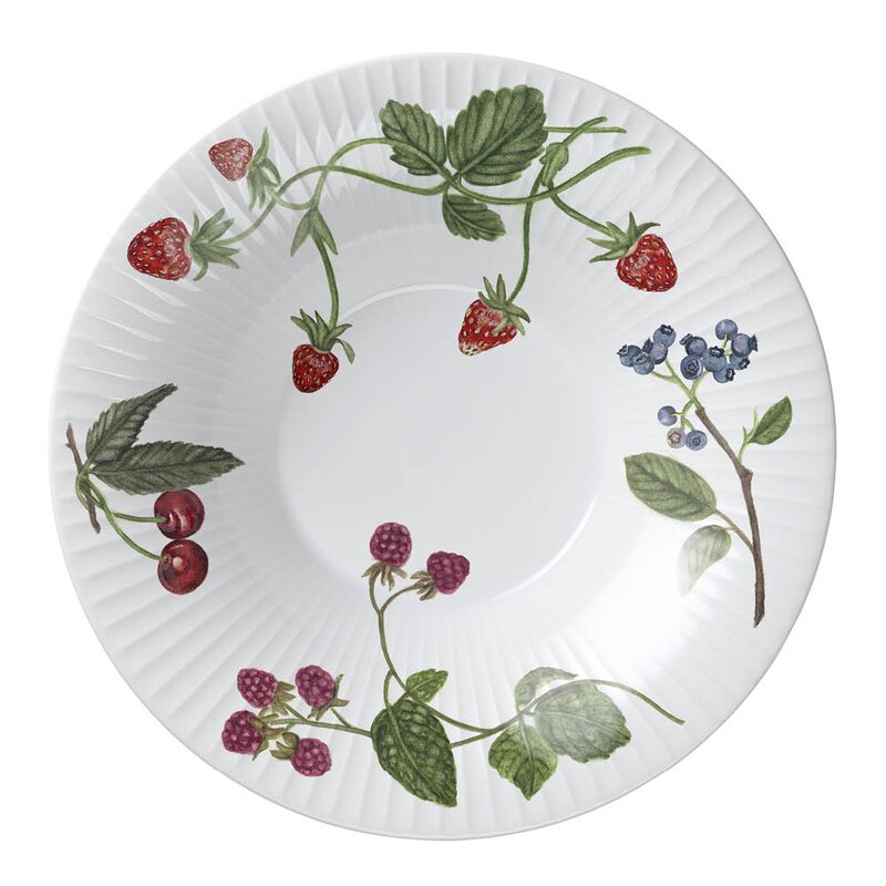 Hammershøi Summer dyp tallerken 21 cm summer berries