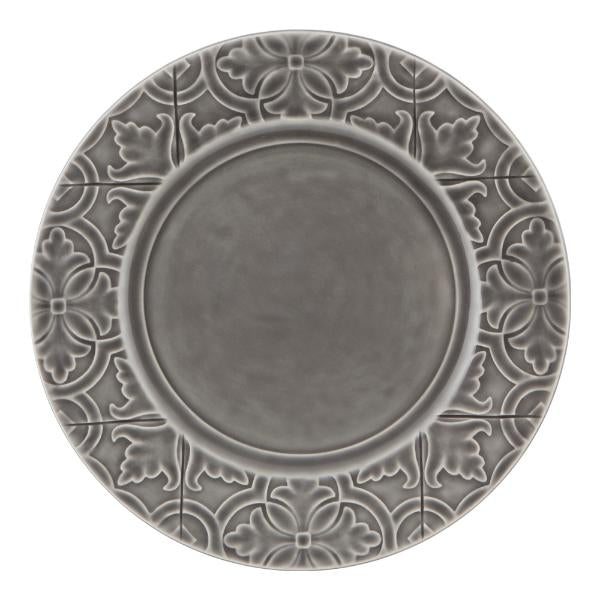 Rua Nova tallerken flat 28 cm antrasitt
