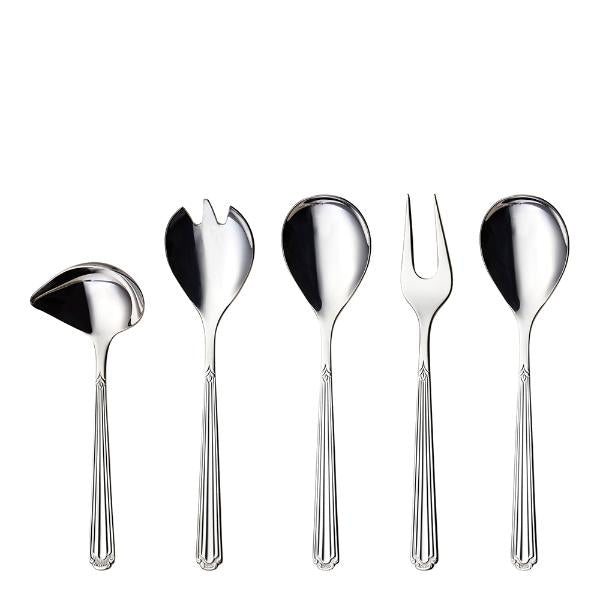 Renessanse serveringssett 5 deler