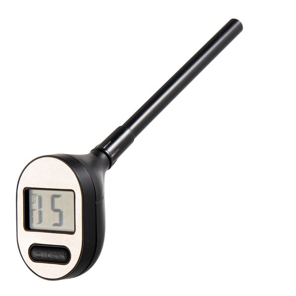 bAYk termometer for flytende 16 cm svart