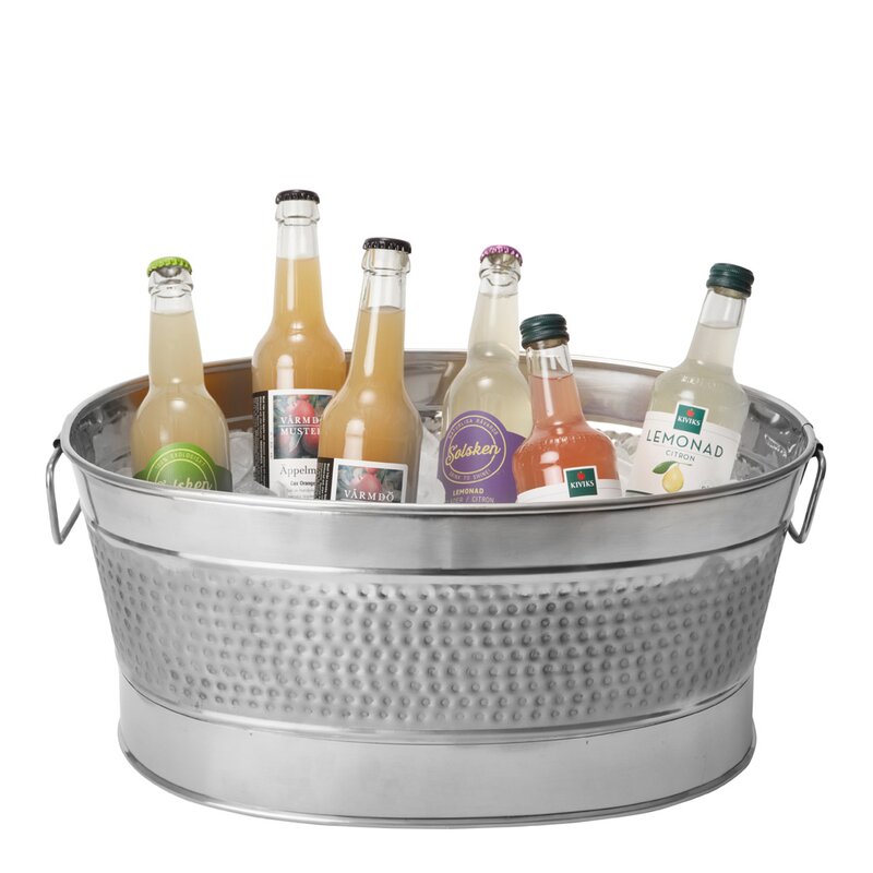 Drink Collection ølbøtte 6L rustfritt stål