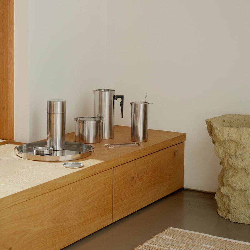 Arne Jacobsen isbøtte 1L stål