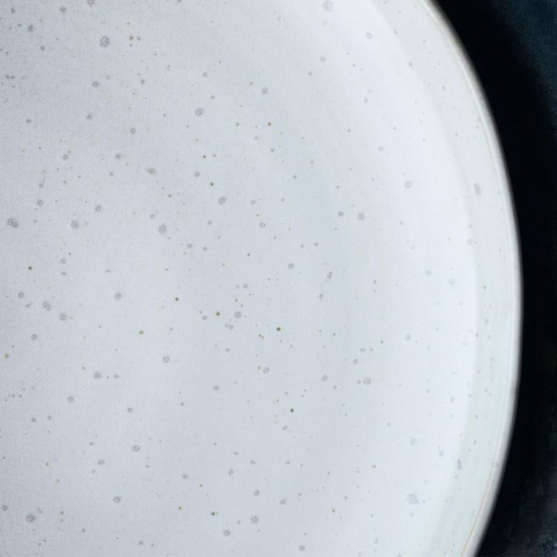 Pion tallerken 21,5 cm grå/hvit