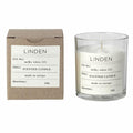 Linden duftlys 7,4 cm hvit