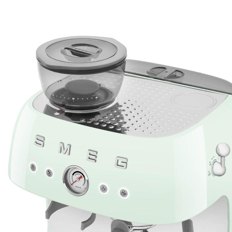 Espressomaskin EGF03 2,4L m/kaffekvern pastell grønn