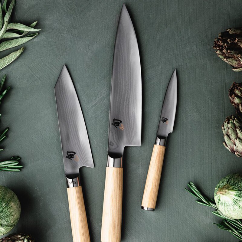 Shun White forskjærskniv 23 cm