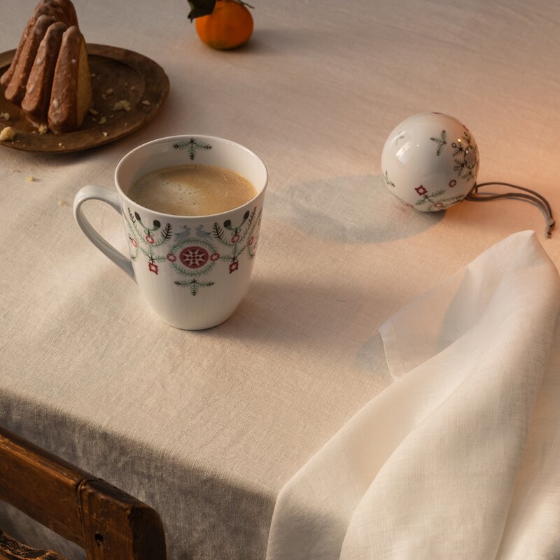 Swedish Grace Winter julekule 8 cm
