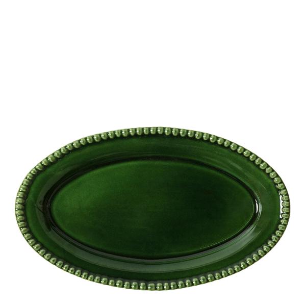 DARIA ovalt serveringsfat 35 cm moss