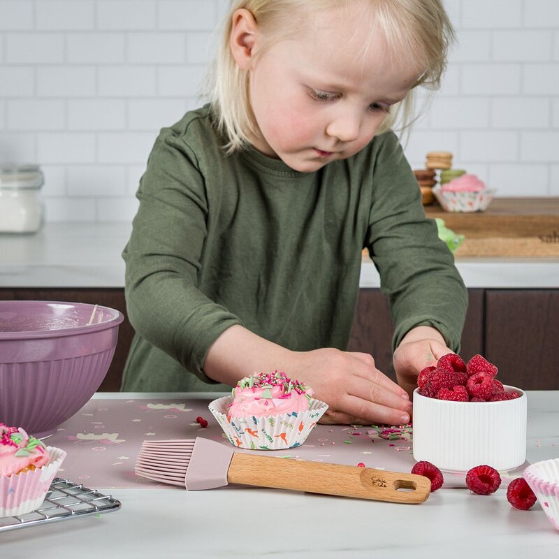 Chic Kids bakesett til barn 3 deler lys rosa