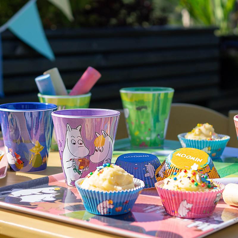 Mummi muffinsform 50 stk lilla