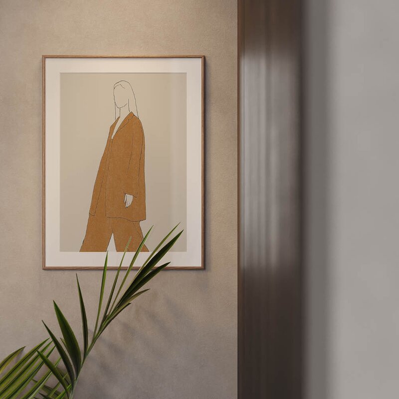 The Poster Club x Chloe Purpero Johnson poster 50x70 cm comfy suit